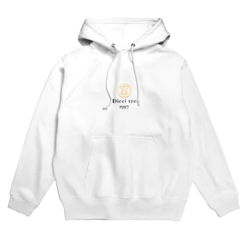 Dieci tre 黒金ロゴ Hoodie