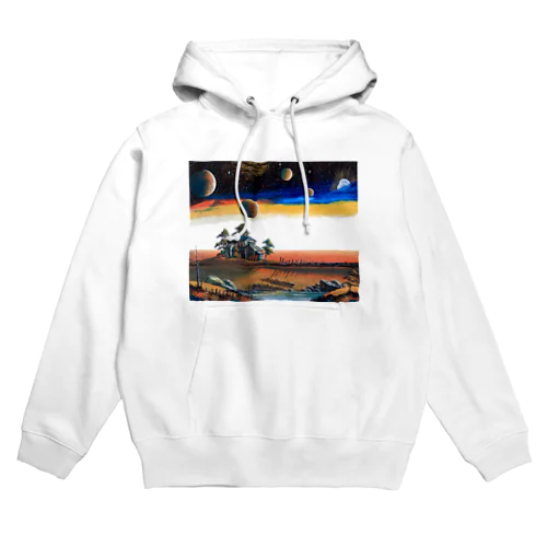 宇宙の民家 Hoodie