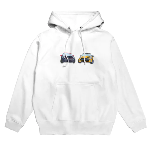 いのさん号（レトロな車2台） Hoodie