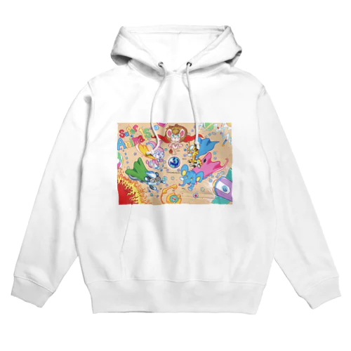 スーパーアニマルズ『スーパーアニマルズ集合！！』 Hoodie