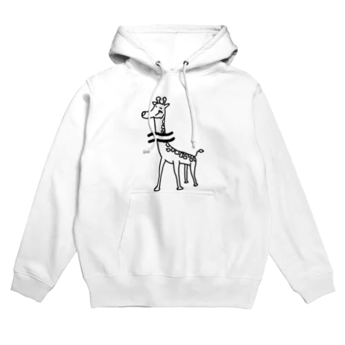 首の長いキリン Hoodie