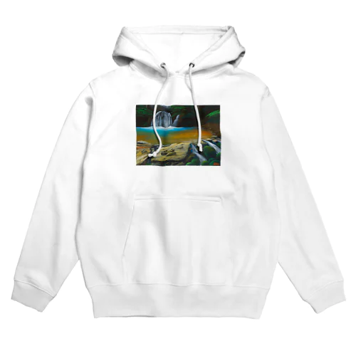 滝つぼの景色 Hoodie