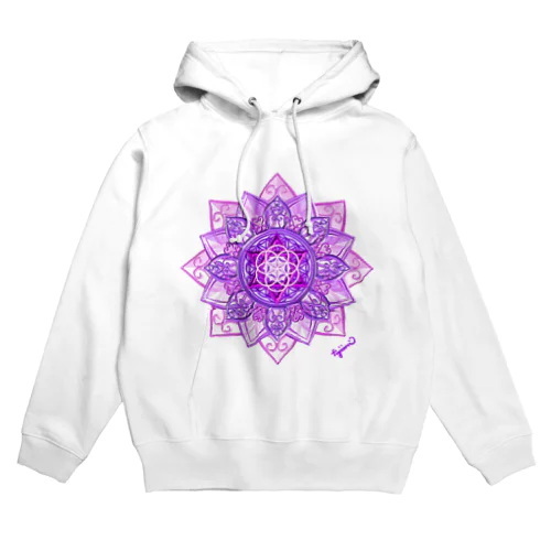 宇宙曼荼羅フラワーオブライフ・六芒星 Hoodie