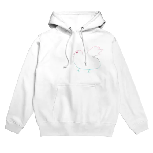 虹色鳩さーん( ᐛ ) Hoodie