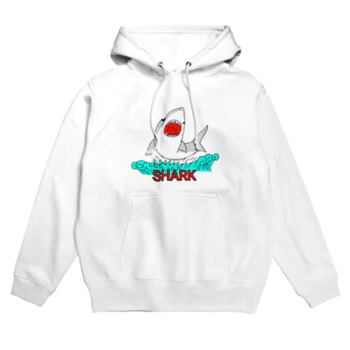 サメ　パーカー Hoodie