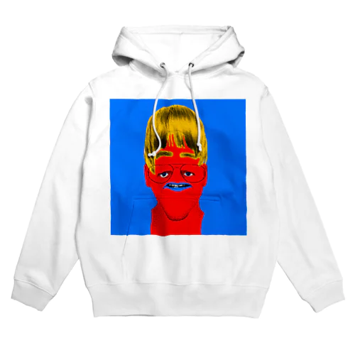 メガネの男性 Hoodie