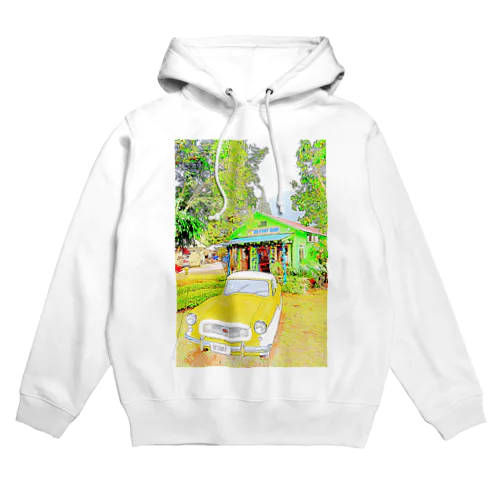 ラナイ島　ラナイシティにあるカラフルで可愛いお店 Hoodie