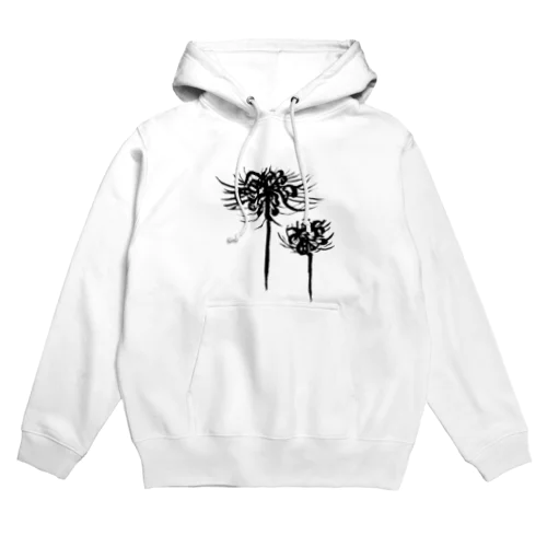 曼珠沙華　黒 Hoodie