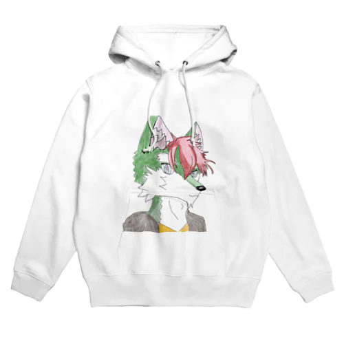 狼月 獣 Hoodie