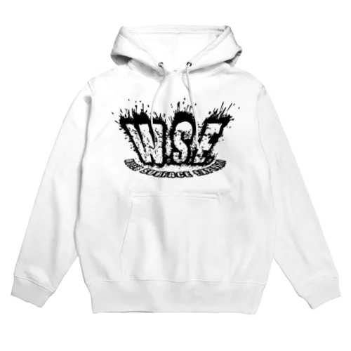 WSEオリジナルロゴ　黒プリント Hoodie