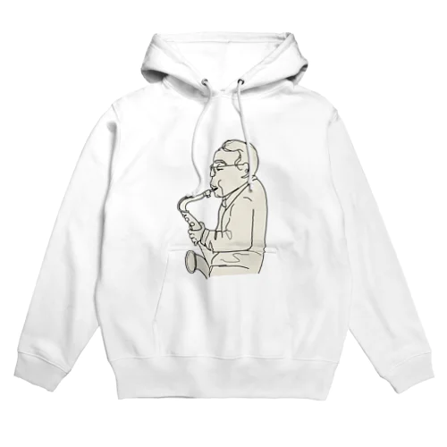 サックスフォーン Hoodie