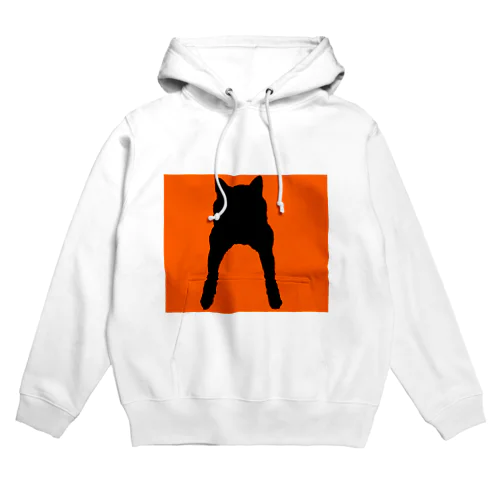 コロシルエット(オレンジ) Hoodie