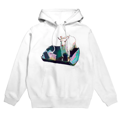 行儀の悪いヤギ Hoodie