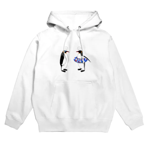 海水浴のペンギン Hoodie