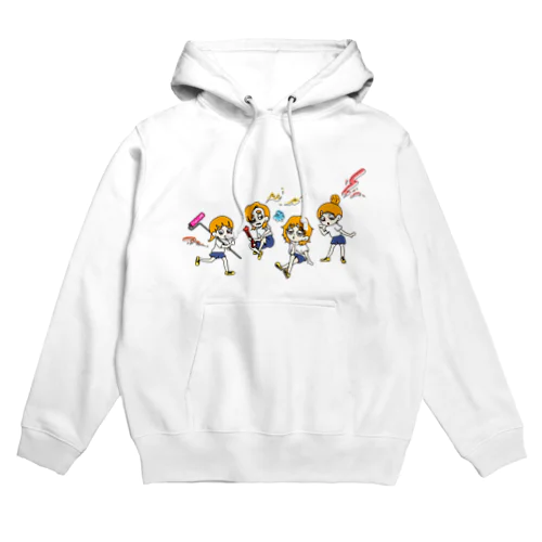 BOOがいっぱいパーカー Hoodie