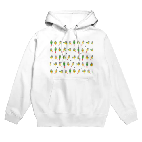 いちめんのウロコインコ Hoodie