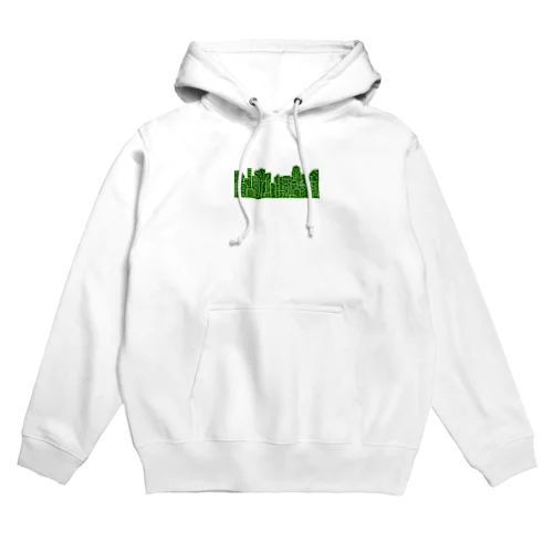 Buildings 緑 Hoodie