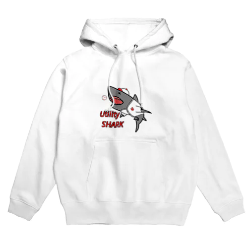 UtilitySHARKロゴシリーズ Hoodie