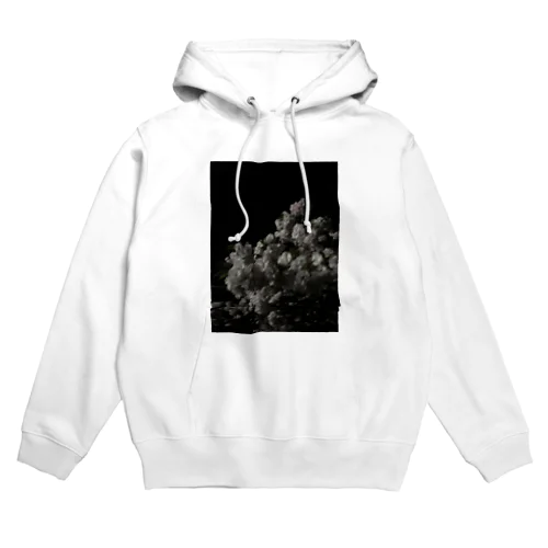 モノクロ桜 Hoodie