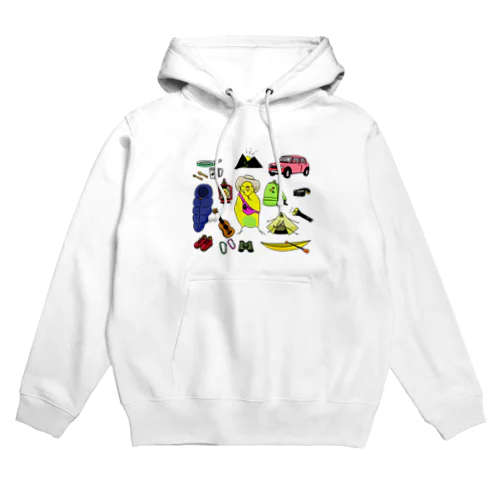 セキセイインコぽっちのなつやすみ Hoodie