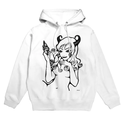 セクシーなうしちゃん Hoodie