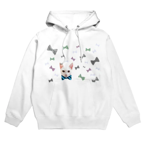 おめかし猫 Hoodie