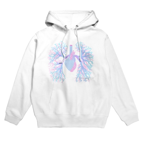 パステル気管支樹 Hoodie