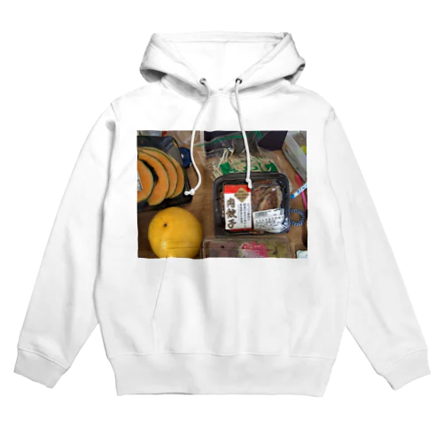 かぼちゃオレンジ餃子もやし Hoodie