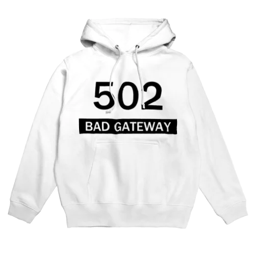 502 BAD GATEWAY パーカー