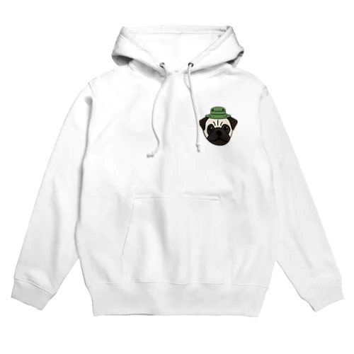 パグキャンプ君 Hoodie