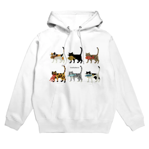 よあけねこ　集合 Hoodie