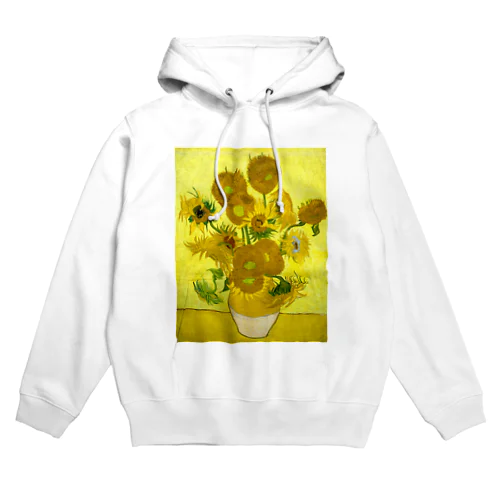 ゴッホ/ひまわり　Vincent van Gogh / Sunflowers Hoodie