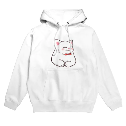 ごきげんにゃんこ Hoodie