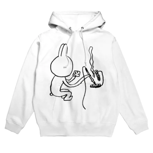 はんだ付けうさぎ Hoodie