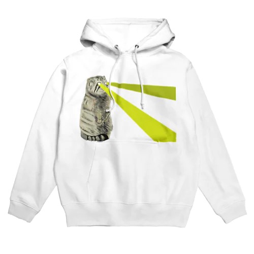 目からビームマヌル Hoodie