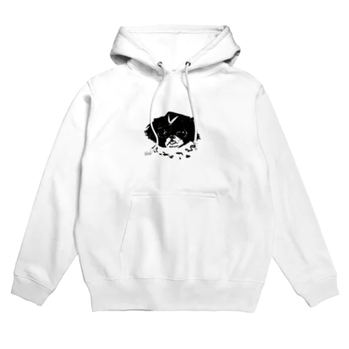 ベロ出し狆ちゃん Hoodie