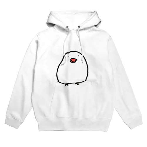 ゆるっと かわいい 文鳥さん Hoodie