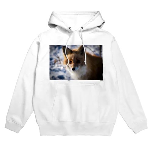 野付半島で生きる狐 Hoodie