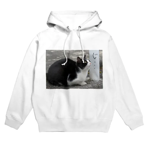 猫さんの見つめる先には… Hoodie