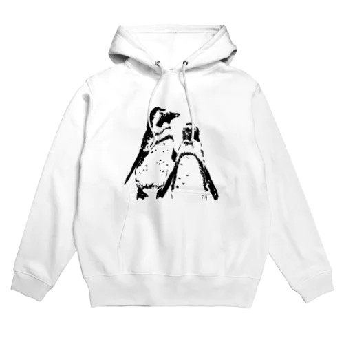 ペンギンふたり Hoodie