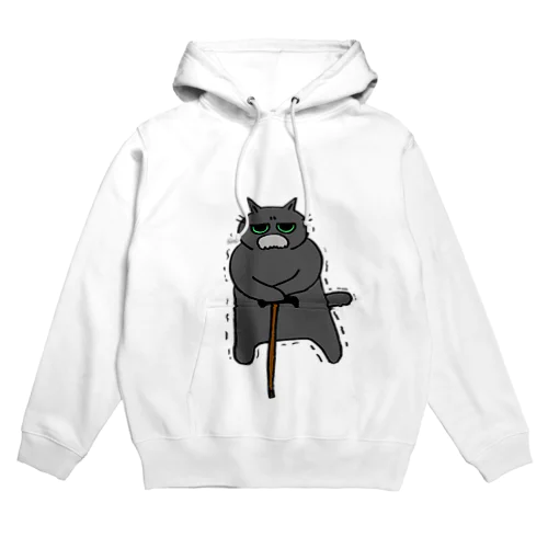 よぼよぼ黒猫ちゃん Hoodie