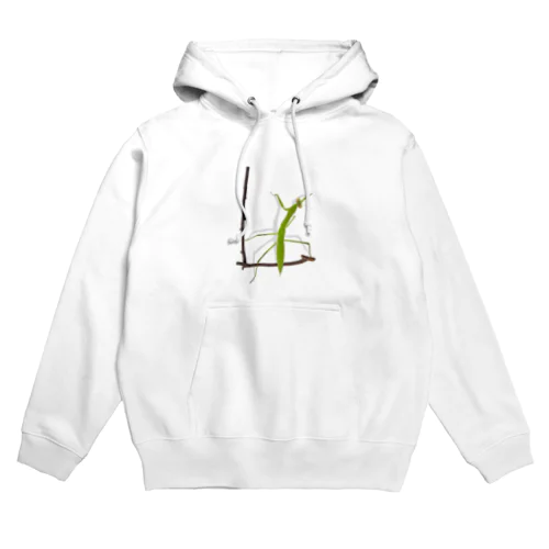 【L】カマキリついてるよ！イニシャル Hoodie