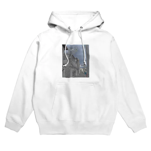 仕事中サボって撮ったどこか。 Hoodie