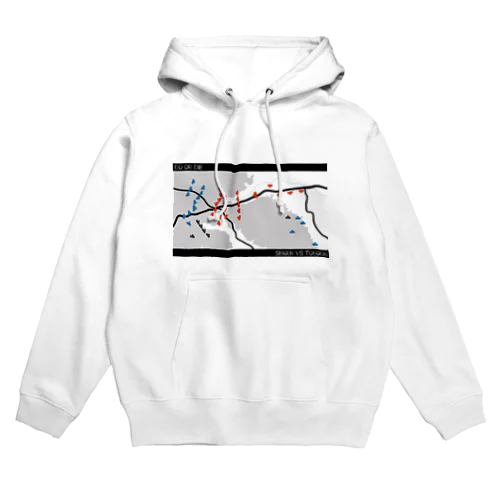 関ヶ原布陣図色 Hoodie