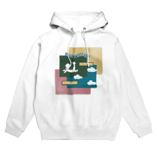 良い一日を！！   Hoodie