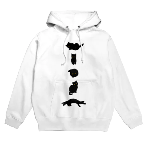 黒にゃん。 Hoodie