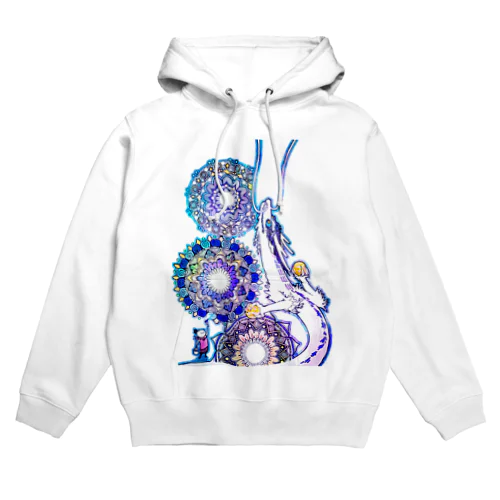 龍を呼ぶマンダラ Hoodie