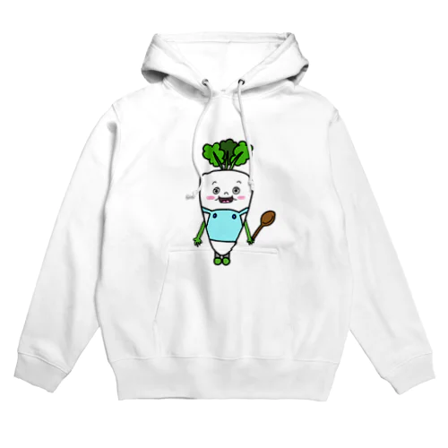 だいこさん【Let's Vegetables】 Hoodie