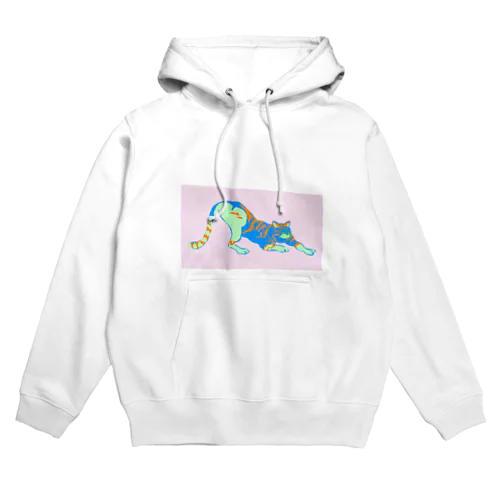 猫のイラスト Hoodie