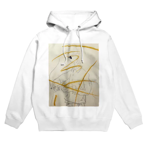 smoking. Hoodie